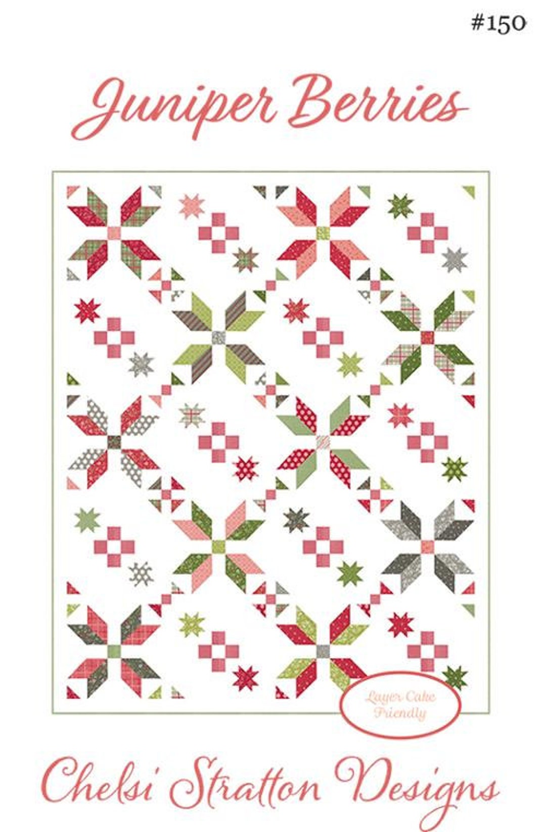 Juniper Berries Quilt Pattern CSD 150 Chelsi Stratton Designs Etsy