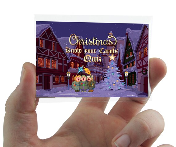 know your carols printable
