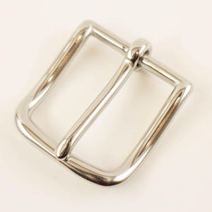 Belt Buckle 1 1/4", Stainless Steel