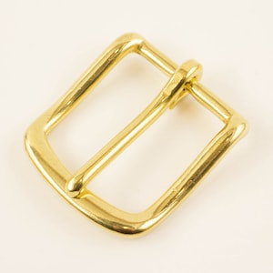 Belt Buckle 1 1/2", Solid Brass