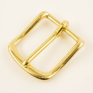 Belt Buckle 1 1/4", Solid Brass