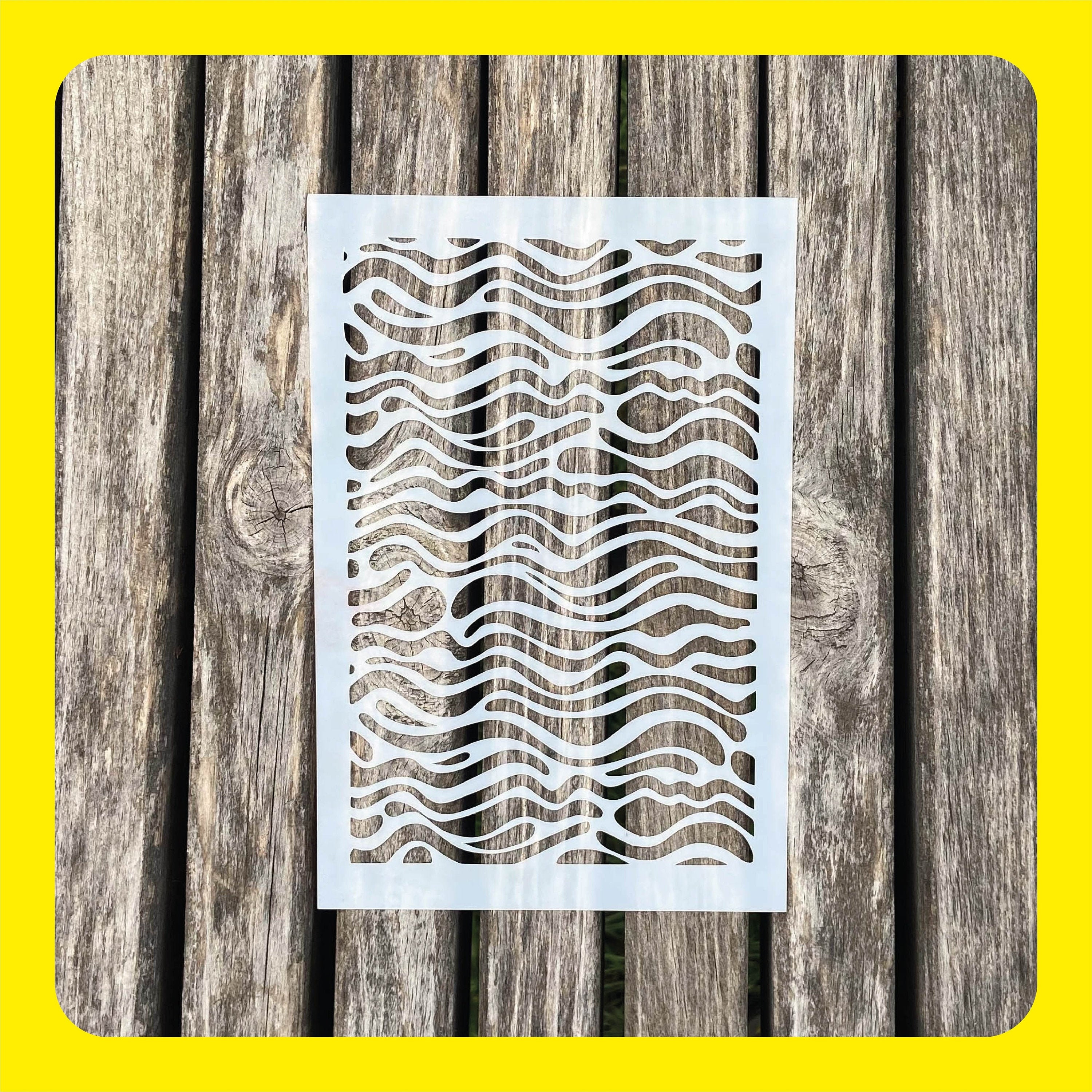 Polymer Clay Texture Sheet Reusable Debossing Stencil Etsy