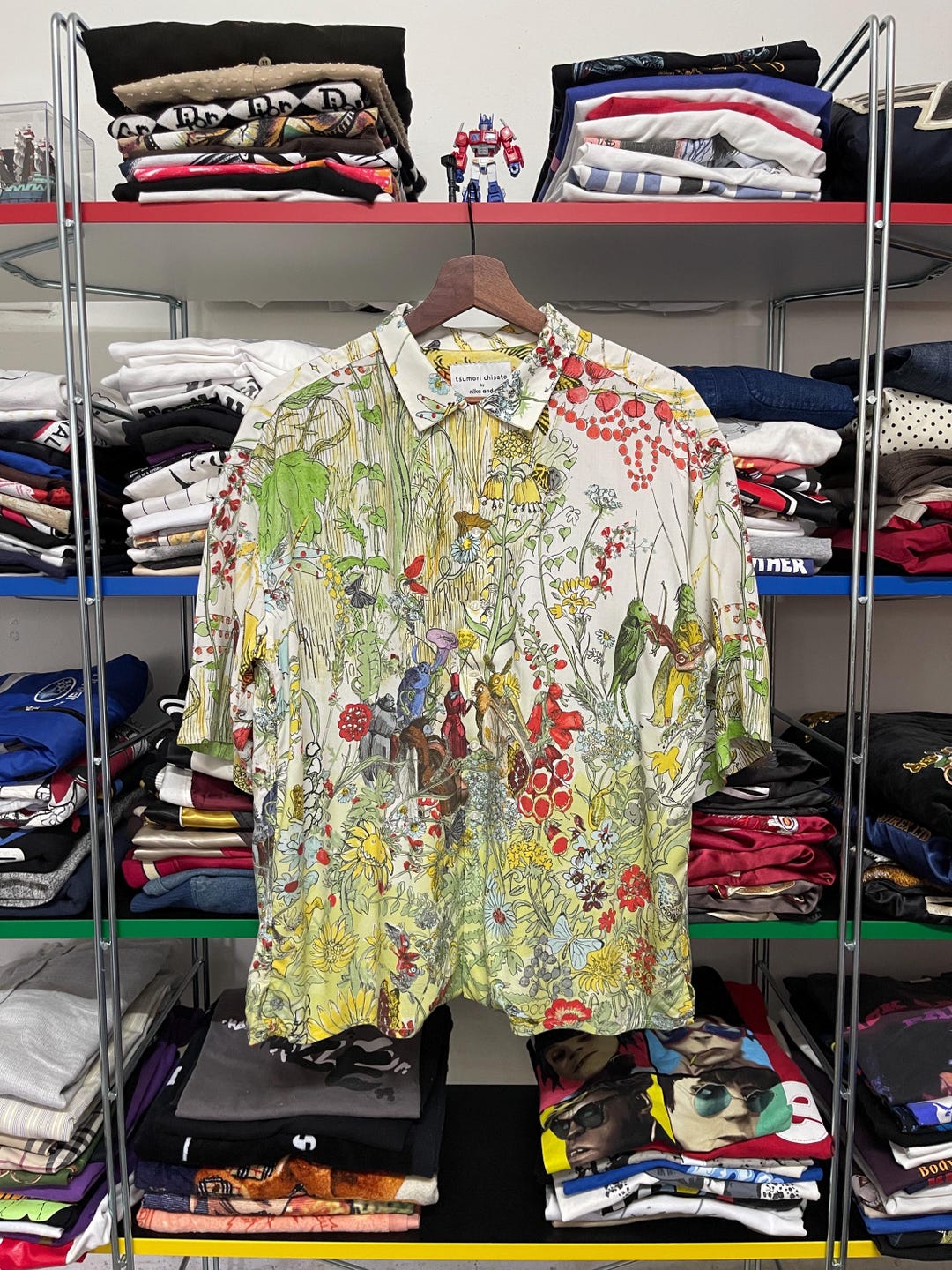 Tsumori Chisato X Niko and  Fairy Tale Open Collar Shirt Small