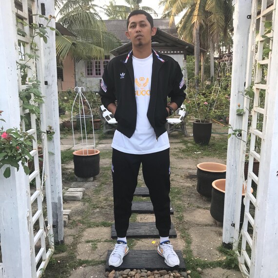 rainbow adidas tracksuit