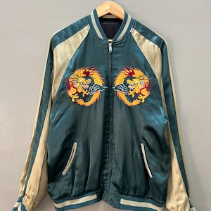 Vintage Tigers Souvenir Jacket Vintage 90s Sukajan Tokyo Japanese Embroidery Sukajan Satin Bomber Jacket Size L - Etsy Vintage Tigers Souvenir Jacket Vintage 90s Sukajan Tokyo Japanese Embroidery Sukajan Satin Bomber Jacket Size L - Etsy