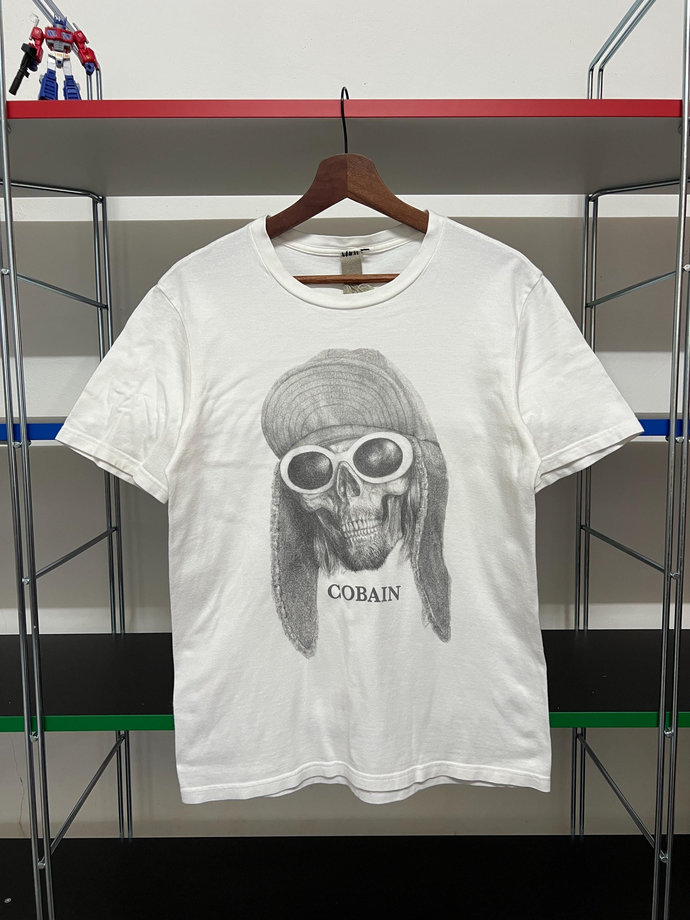 Vintage BIAS Japan Kurt Cobain Skeleton T-shirt | 90s Grunge 