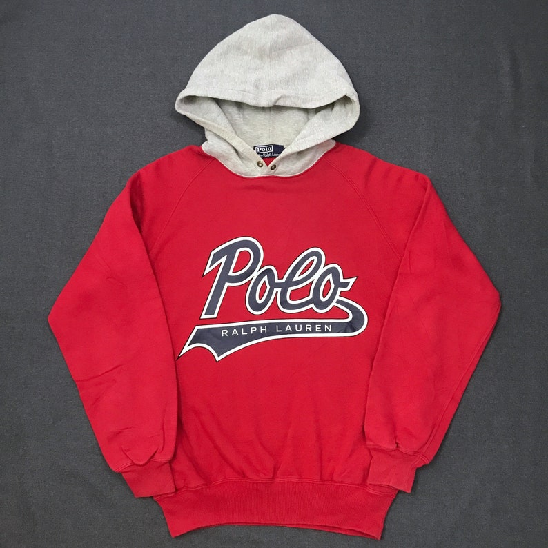 polo script hoodie