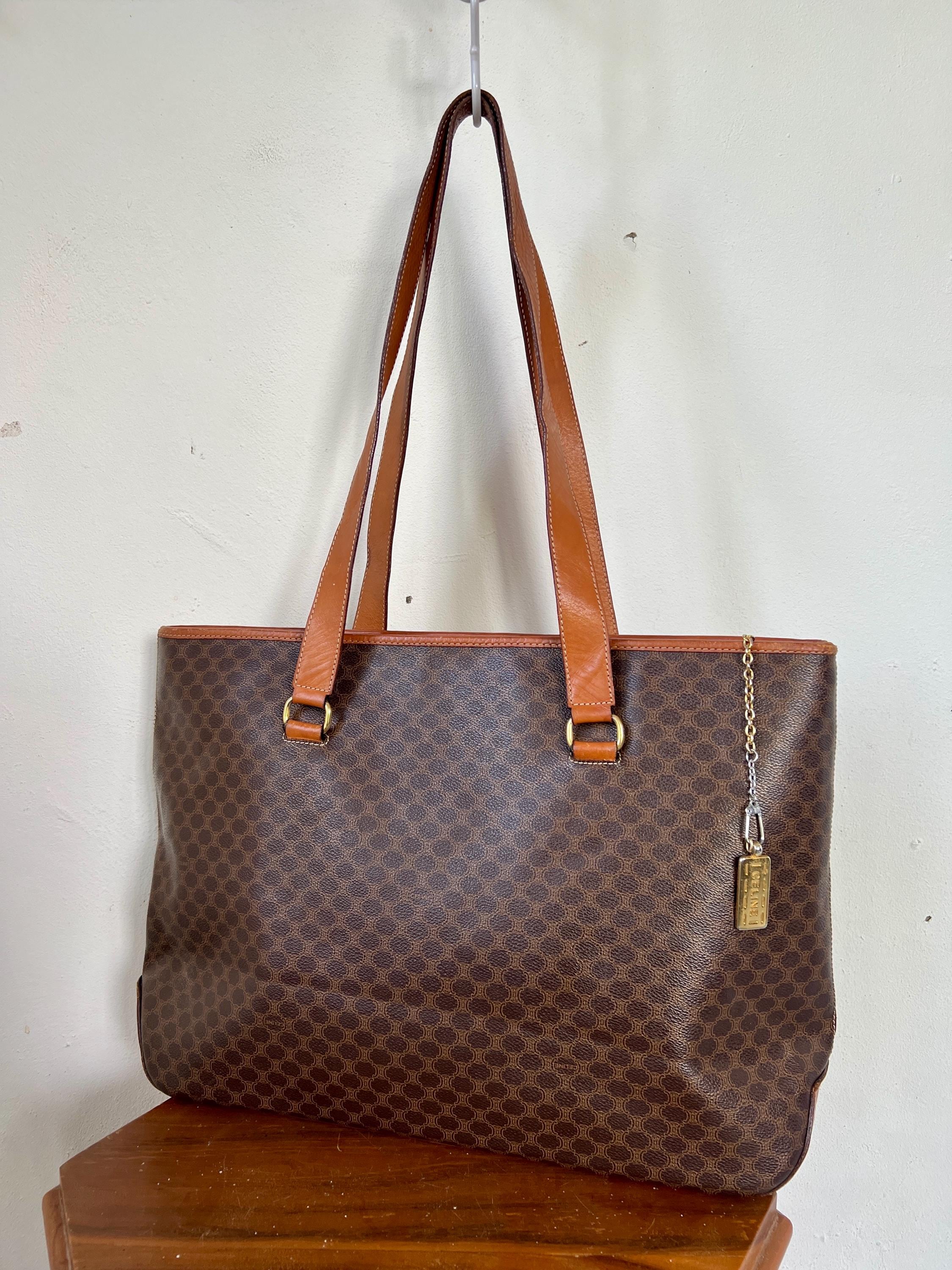 Vintage Celine Macadam Bag - Etsy UK