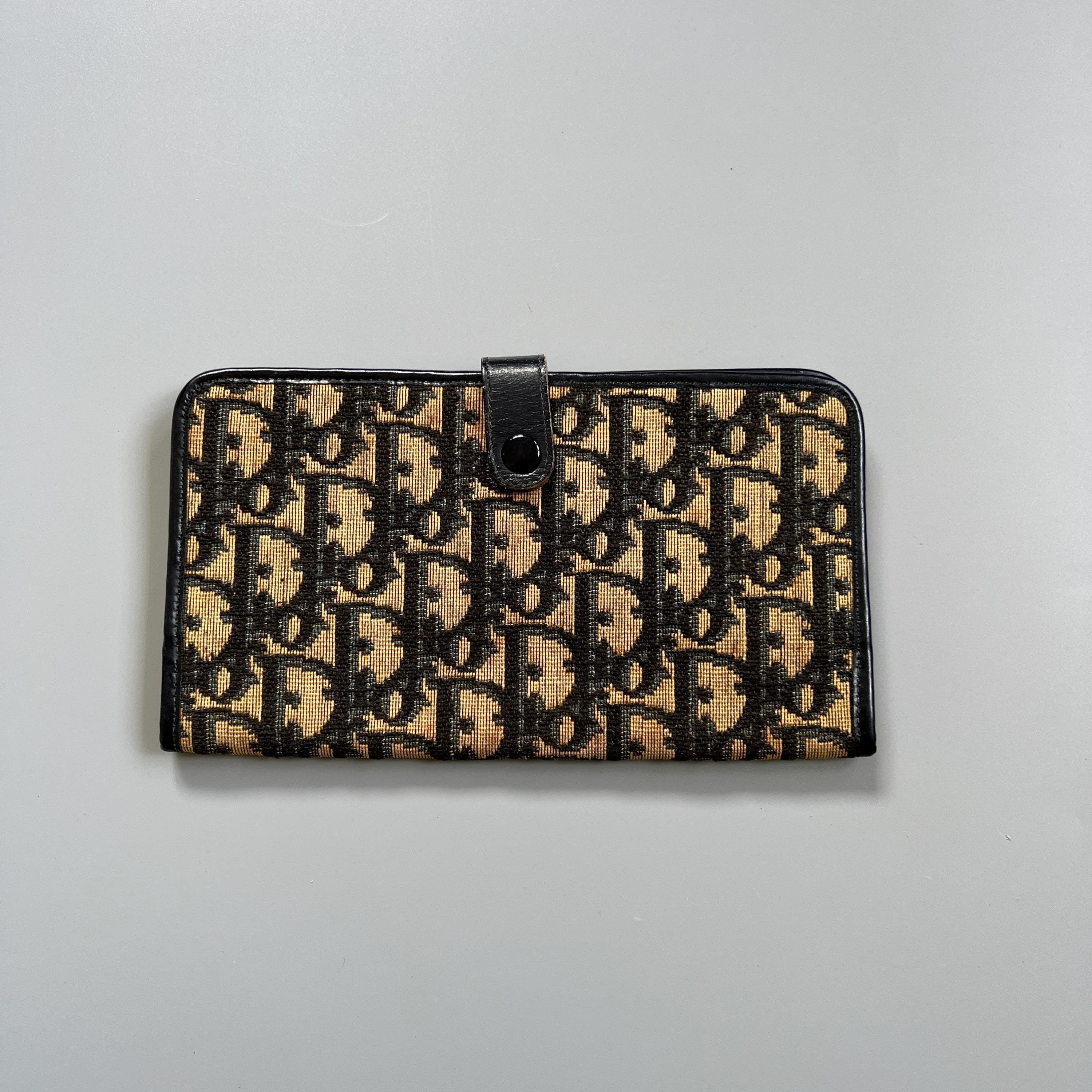 Vintage Christian Dior Trotter Wallet - Etsy
