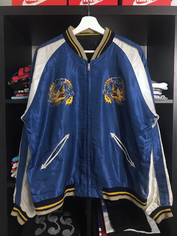 Vintage 90s Toyo Enterprise Sukajan Souvenir Jacke