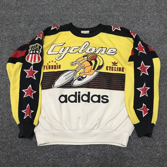 vintage 80s adidas sweatshirt