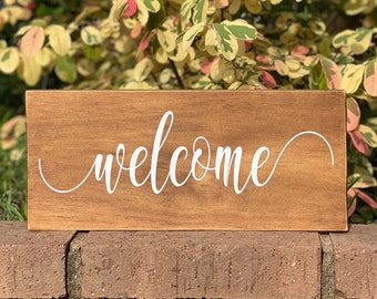 Welcome Sign | Rustic Welcome Sign | Rustic Wooden Welcome Sign | Wooden Welcome Sign | Made In Australia | Housewarming Gift | Rustic Decor