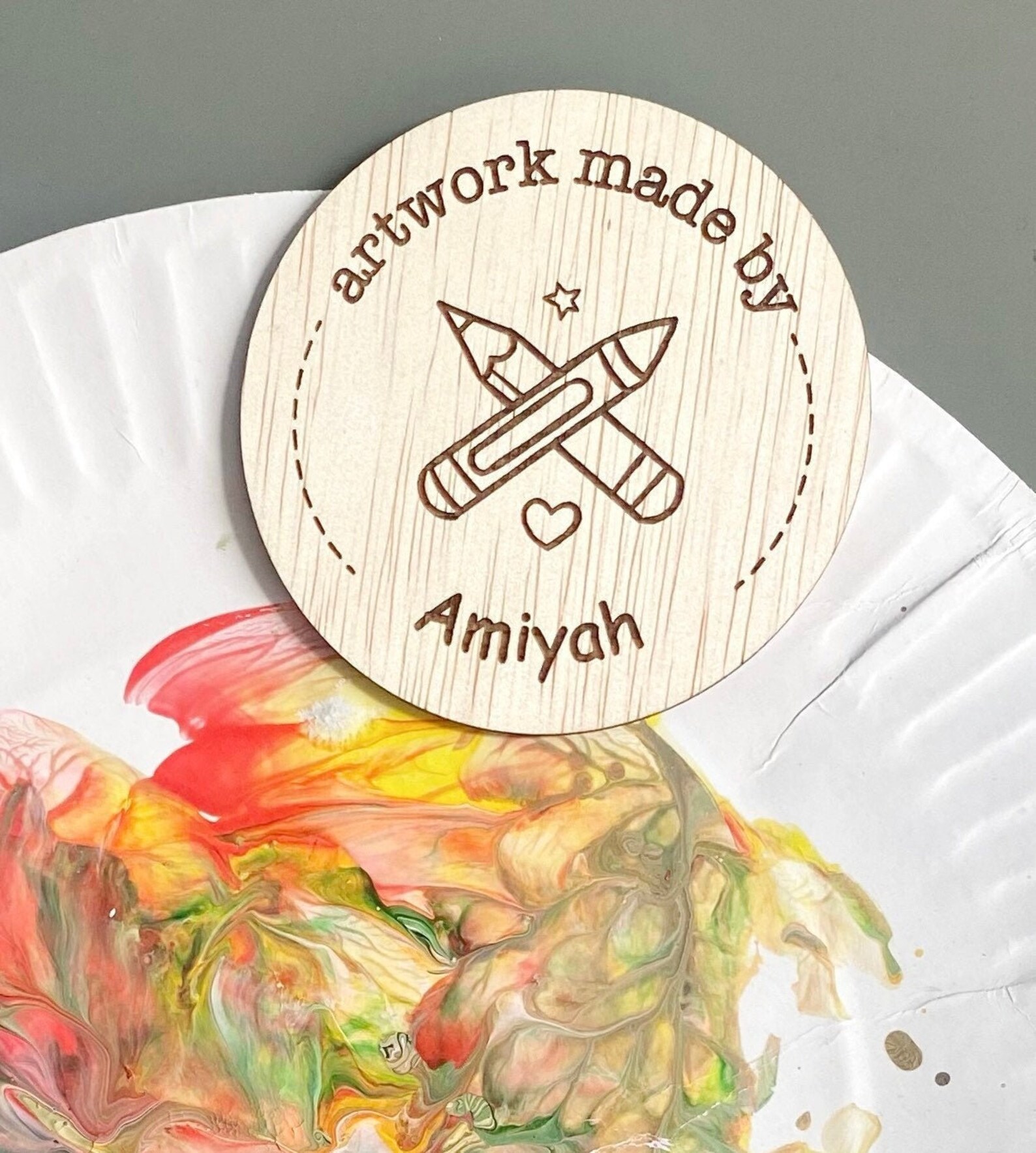 Fridge Artwork Made by Custom Fridge Etsy UK