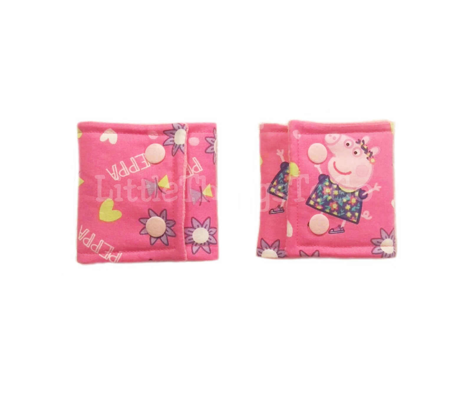 Car seat strap covers Peppa Pig reversible Car seat strap Etsy