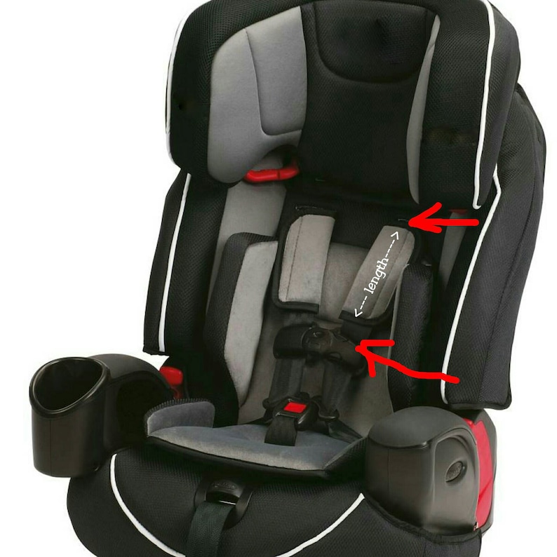 Pair of New England Patriots Car Seat Strap Covers Reversible Etsy