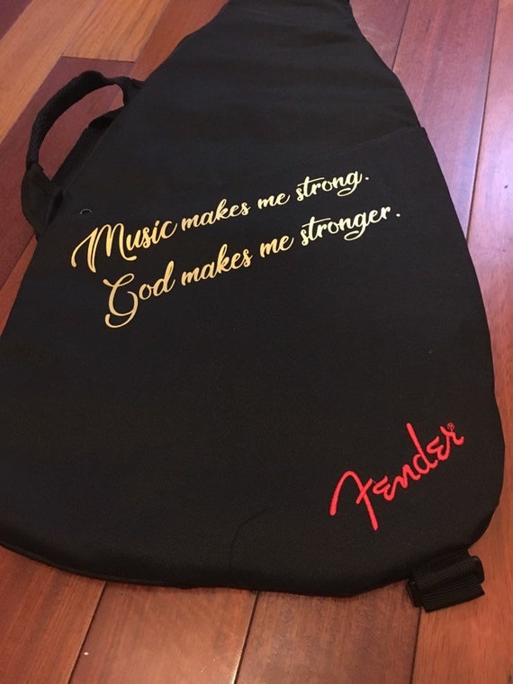 Personalised guitar bag hotsell