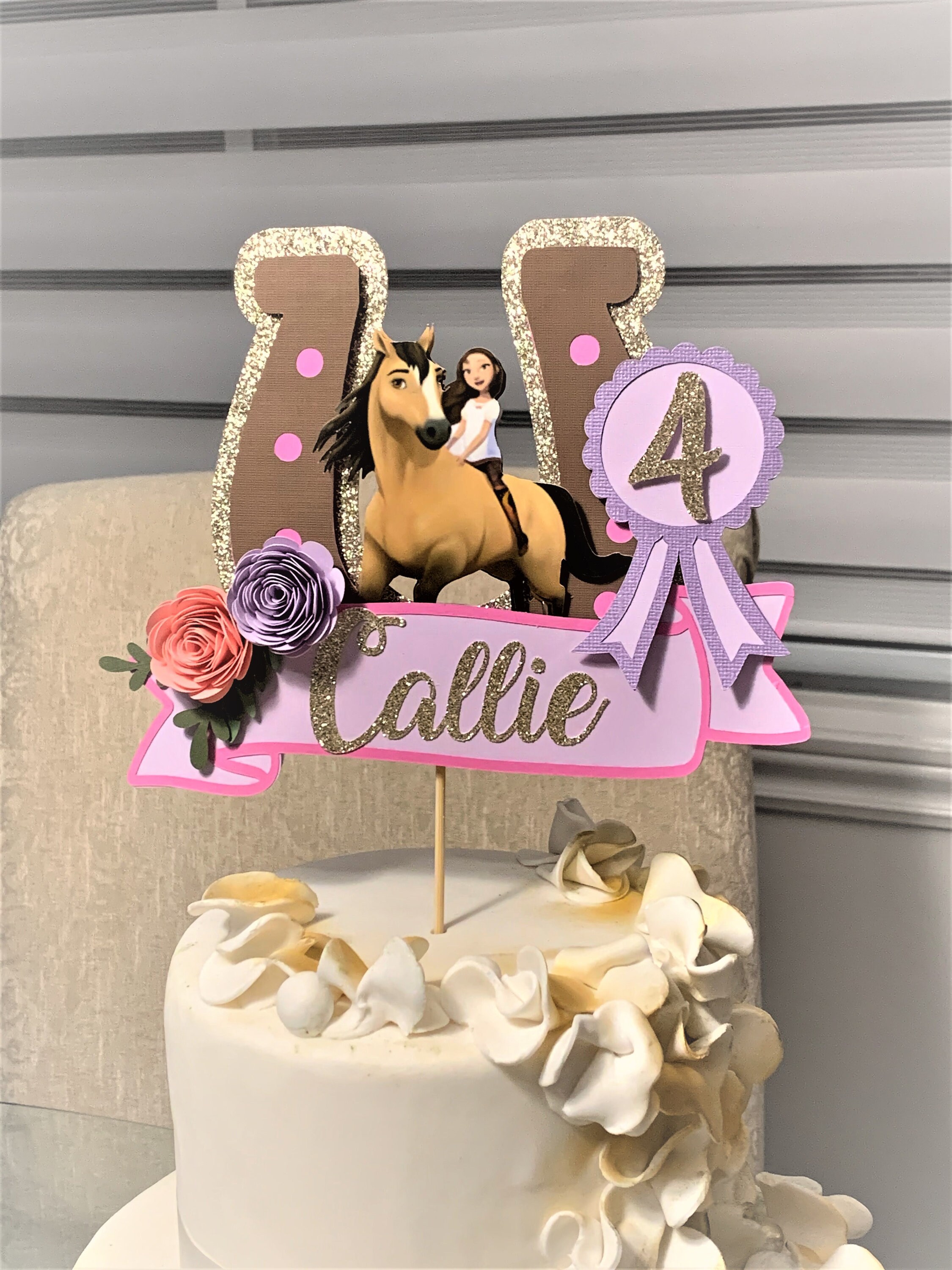 Spirit Riding Free Cake Topper Lucky Cake Topper Topper Etsy Spirit Riding Free Cake Topper Lucky Cake Topper Topper Etsy