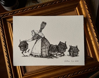 Good Baba - unframed 5x7 print