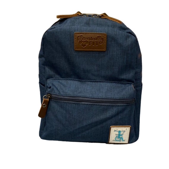 Navy Pediatric Infusion Backpack With Chest Straps Etsy