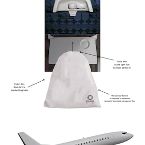 Air Travel Health Products, Eco Tray Table Cover