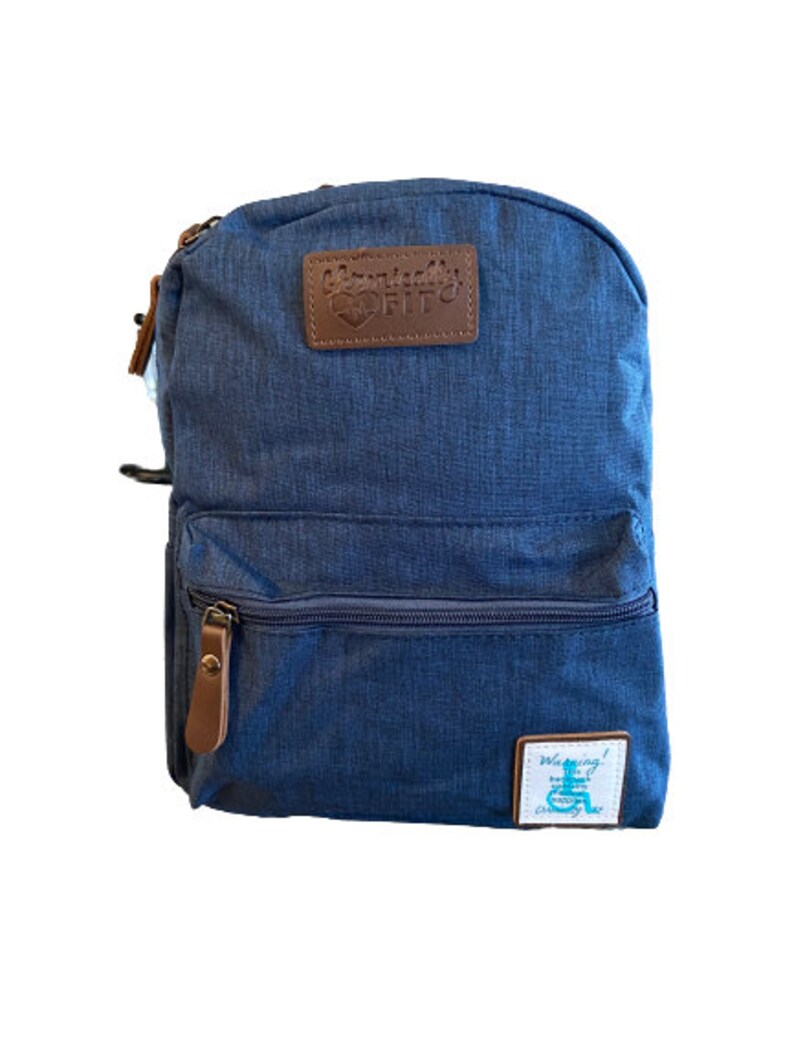 Chronically Fit Pediatric Infusion Backpack with Chest Straps Etsy