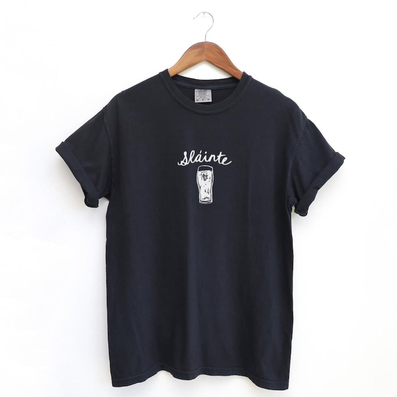 Sláinte Guinness Shirt: Irish Beer St. Patrick's Day Tee, St. Patrick's Day Shirt, St. Patrick's Day Sweatshirt, Sláinte Sweatshirt image 4