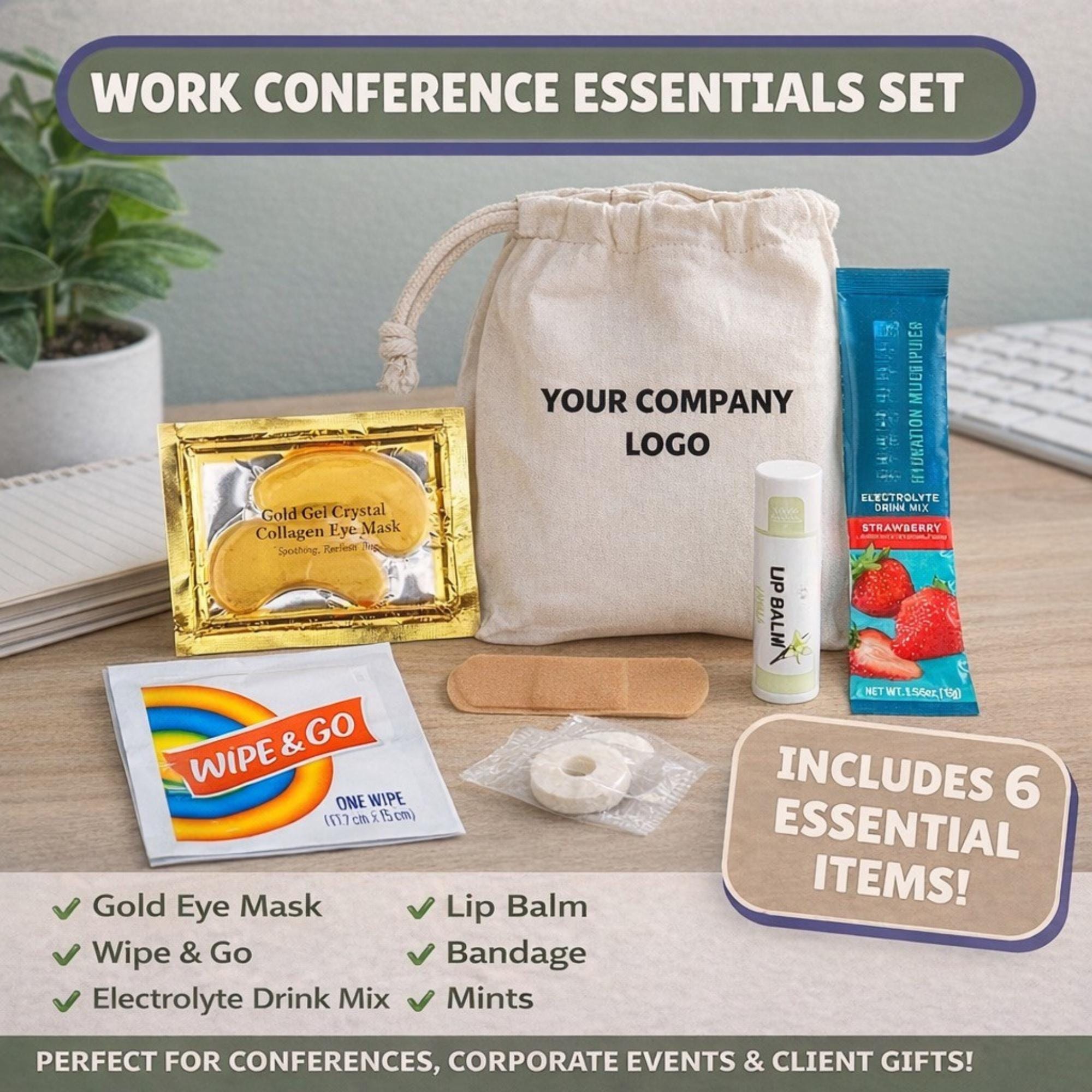 Conference Survival Kit: Work Conference Welcome & Recovery Kit ...
