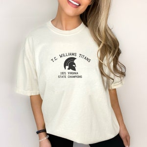 Remember the Titans Championship Vintage Style Comfort Colors T-Shirt