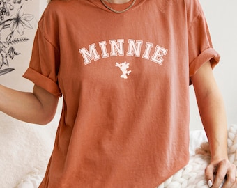 Minnie Mouse Vintage Style Disney World Comfort Colors T- Shirt