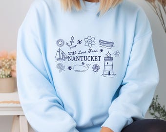 Nantucket Sweatshirt: Nantucket Bachelorette, Nantucket Wedding Sweatshirt