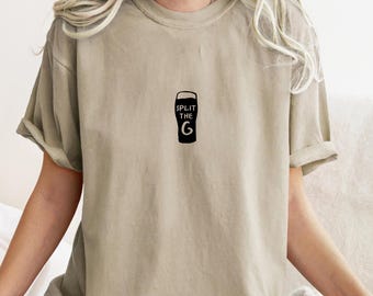 Split the G Guinness Shirt: Irish St. Patrick's Day Beer T Shirt