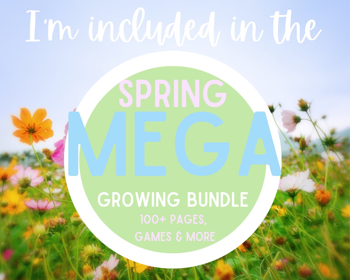 SPRING Preschool Printable Busy Book - PDF Learning Binder - Toddler ...
