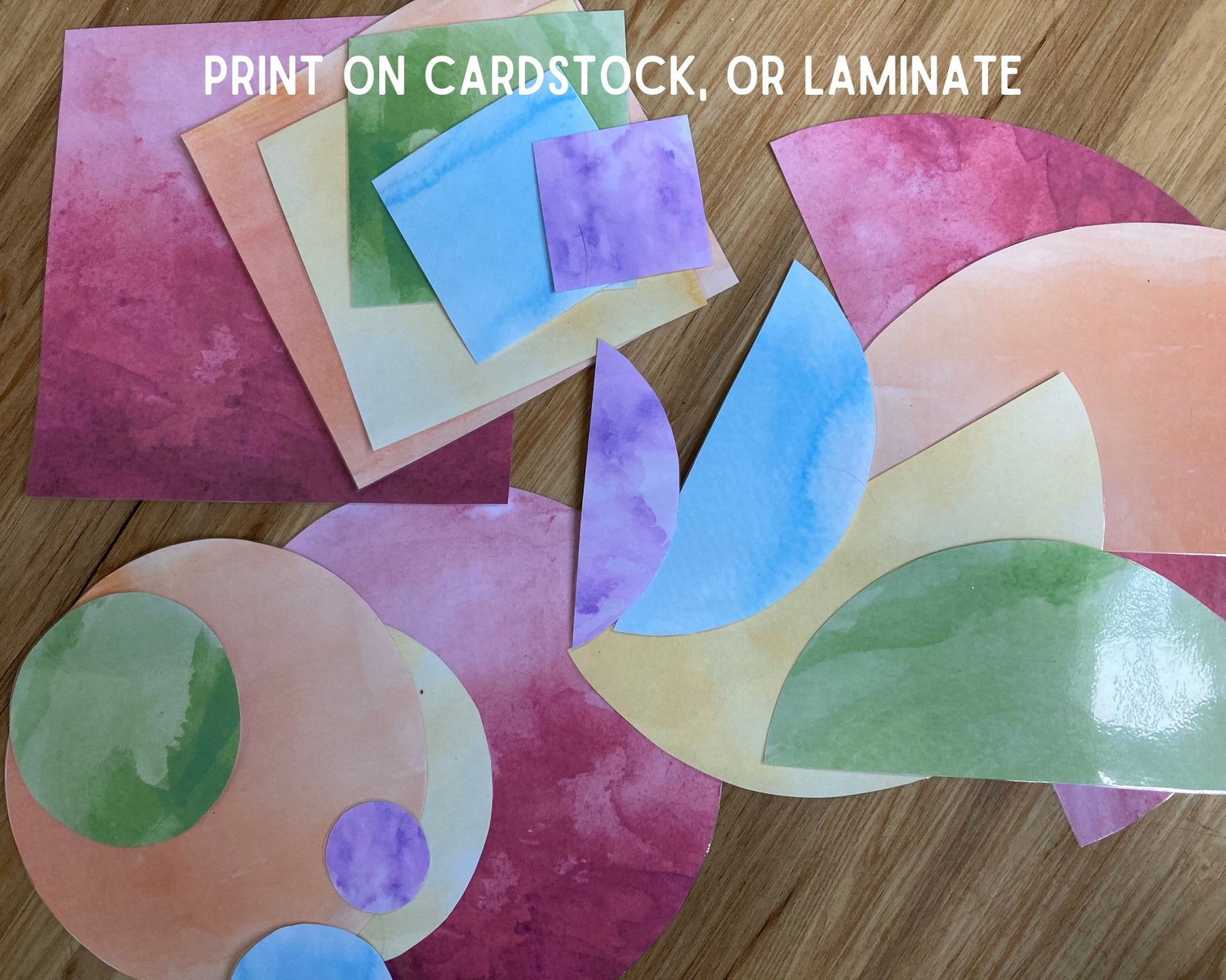 Printable Rainbow Builder Color Stacker Preschool Toddler | Etsy