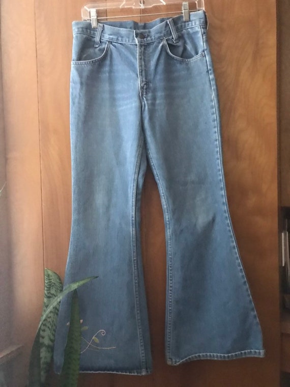 levi's flower jeans