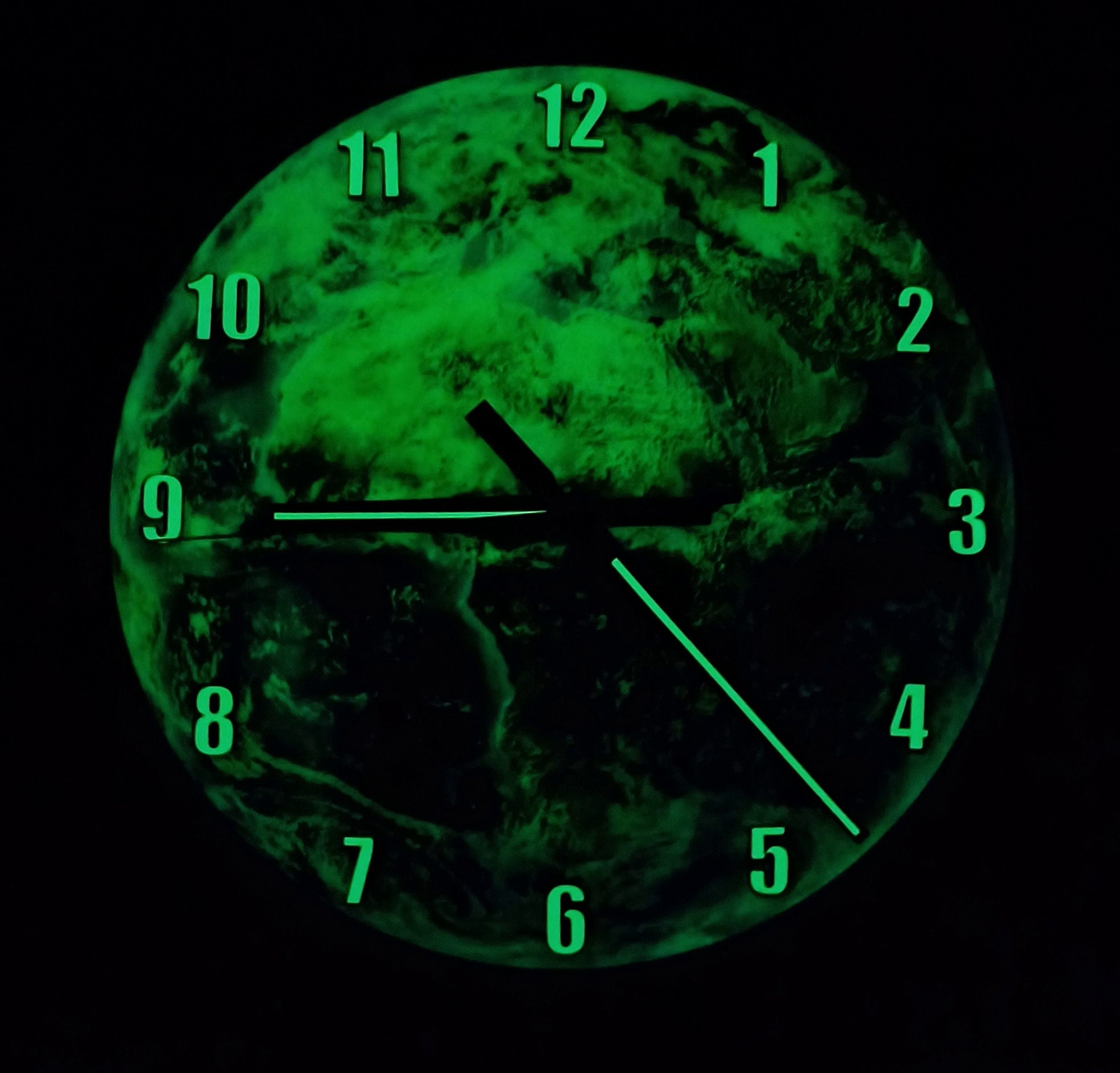 Saturn Wall Clock - Etsy