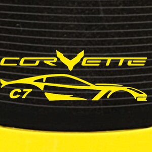 Corvette C7 Accessories GM C7 Corvette Stingray Crossed Flags Emblem - Carbon Flash Metal Rear Center Badge Corvette Crossed Flags
