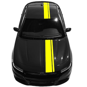 Clausen's World - 2" & 8" Double Offset Racing Stripes Vinyl Decal Racing Stripes - Compatible with Dodge Charger