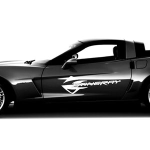 Clausen's World STINGRAY Vinyl Decal Racing Stripes Vinyl Sticker 8x24...