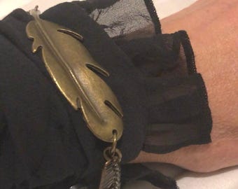 Engelvleugelarmband, boho-items, sieraden in verenvorm, liefde en vriendschap, beschermingsbedel.