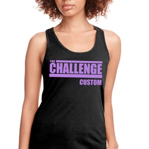 The Challenge Season 38 Ride or Die Womens Tank Top Black Custom with Your Name