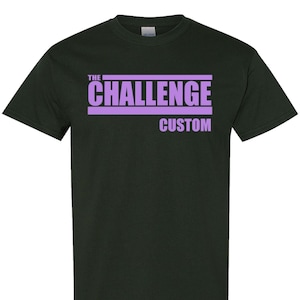 The Challenge Season 38 Ride or Die Shirt Custom with Your Name Black Shirt