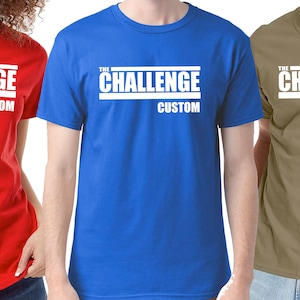 The Challenge USA 2 Shirt Custom with Your Name