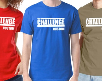 The Challenge USA 2 Shirt Custom with Your Name