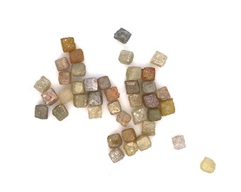 Diamond Cubes Natural Diamonds 6 Dollars per Cube 3mm Congo Cubes