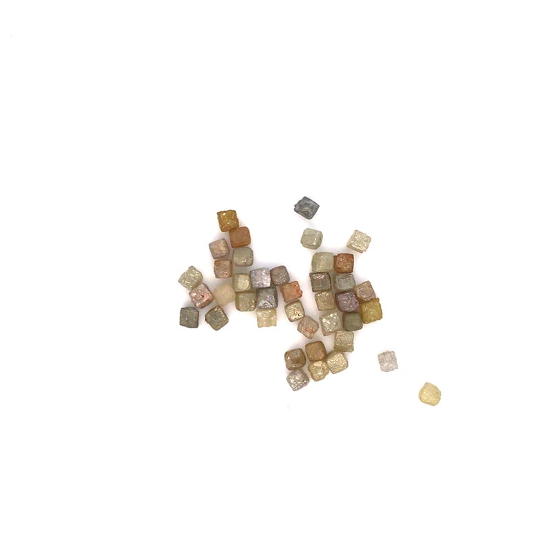 Diamond Cubes Natural Diamonds 6 Dollars per Cube 3mm Congo Cubes