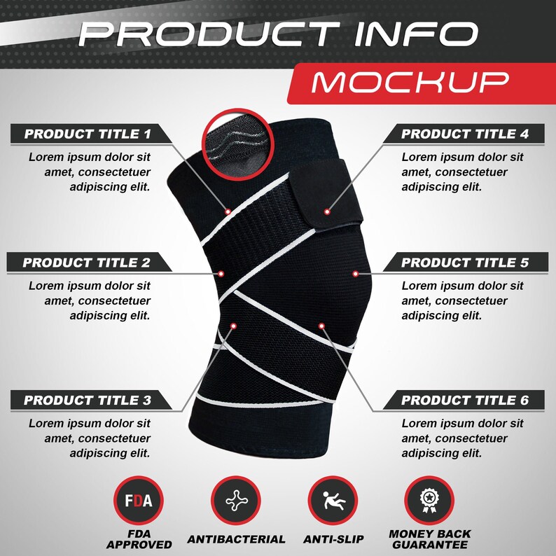 Product Photo Mockup Mockup Template Product Infographic