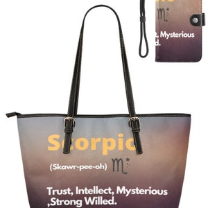 Black Women Zodiac Shoulder Tote Bag and Wallet Set, Afrocentric Bag, Regalo de cumpleaños para mujeres negras, Black Girl Magic Tote, Regalo de Navidad