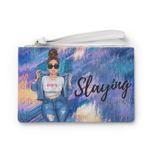 Bolsas diva, carteira afrocêntrica, pulseiras de melanina, bolsa feminina preta, bolsa de noite feminina, presente de aniversário para mulheres negras