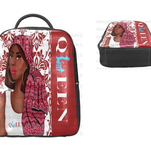 Conjunto de bolsa de livro e carteira feminina haitiana, mochila afrocêntrica, presente de aniversário para mulheres negras, presente de mochila de viagem para mulheres negras,