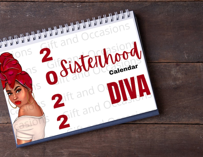 2023 African American Wall Calendar Black Women Calendar - Etsy